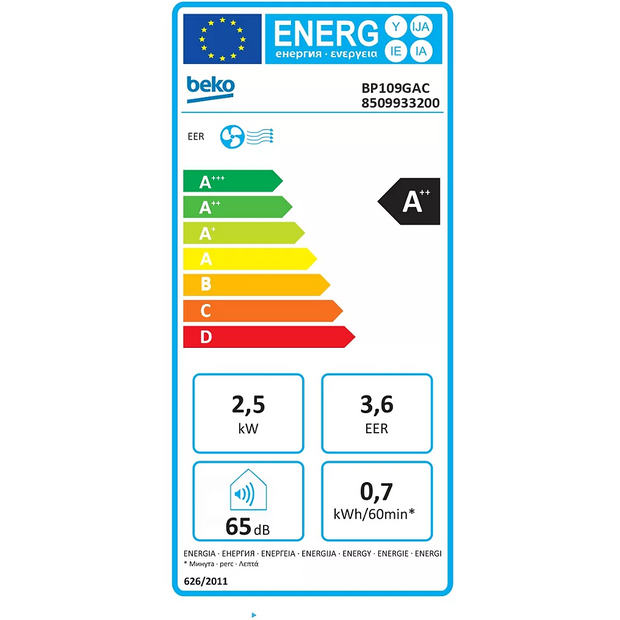 Climatiseur Mobile Beko Connecté BP109GAC