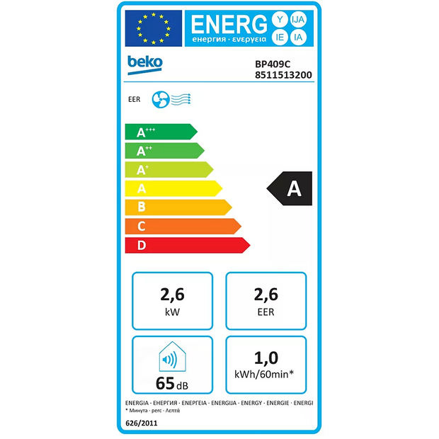 Climatiseur Mobile Beko BP409C